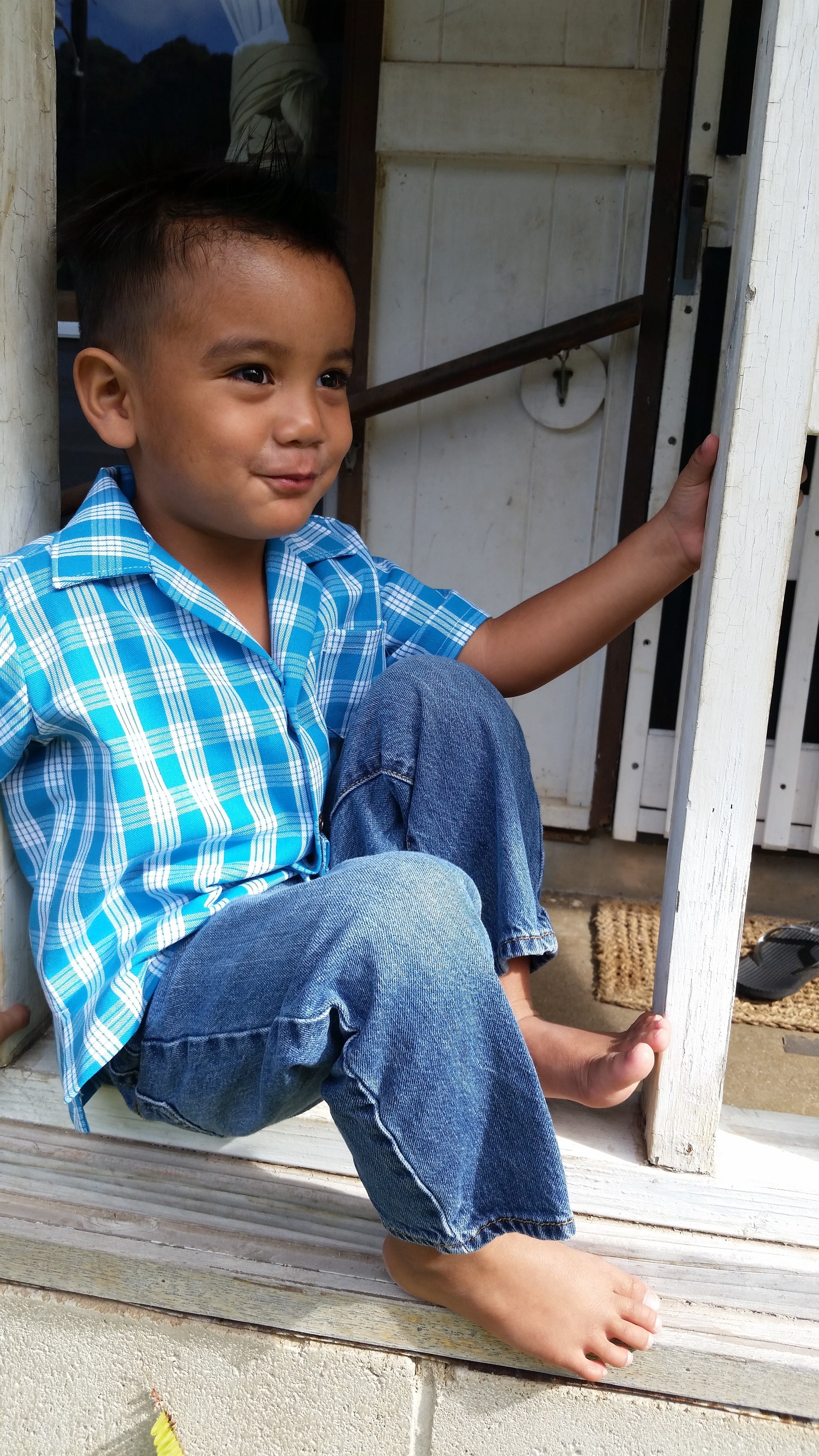 Boys' Palaka Shirt image 2