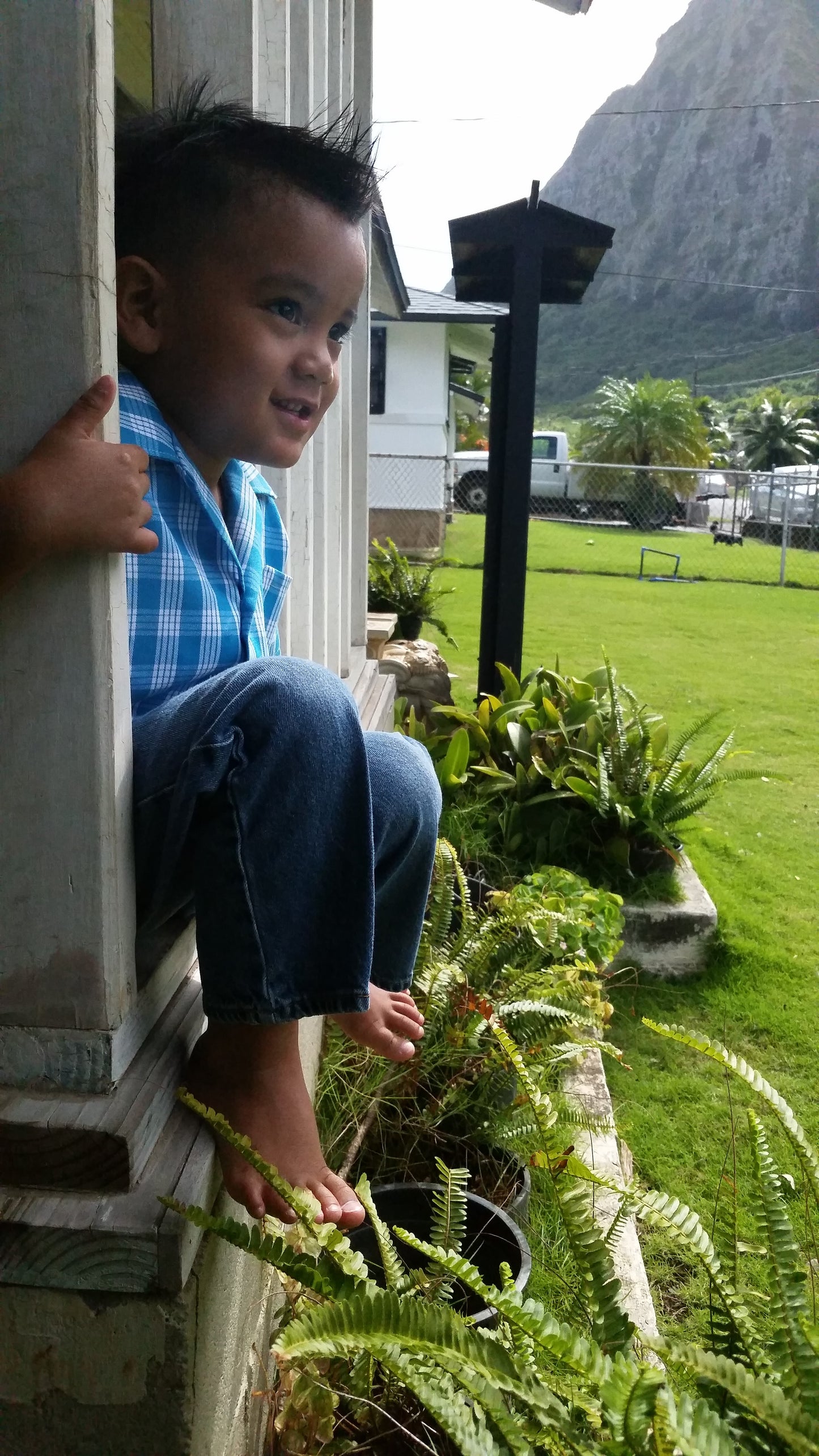 Boys' Palaka Shirt image 3